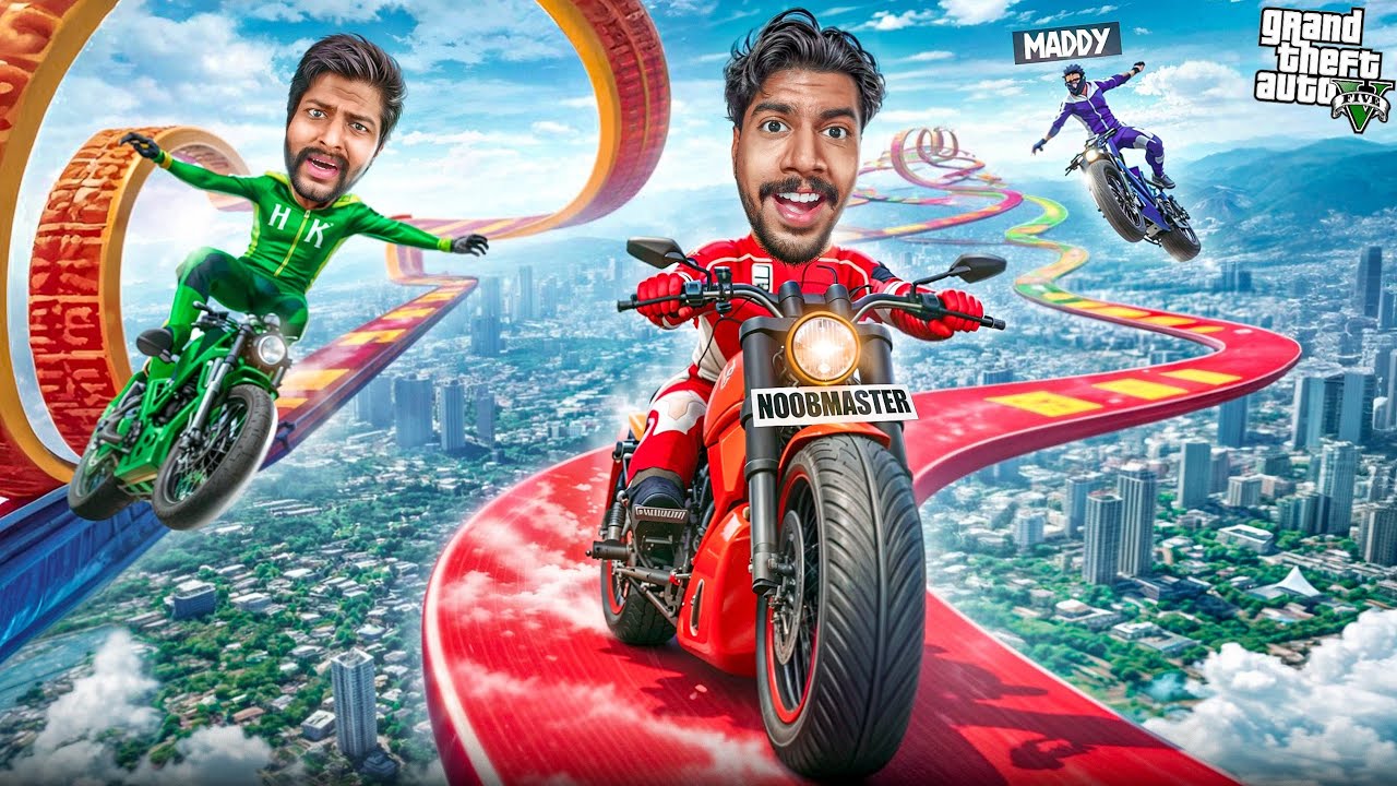 GTA 5: I Cheated THEM TO Win The RACE 😎