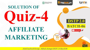 affiliate marketing quiz 4 batch 6 | dstp 2.0 batch 06 affiliate marketing quiz 4