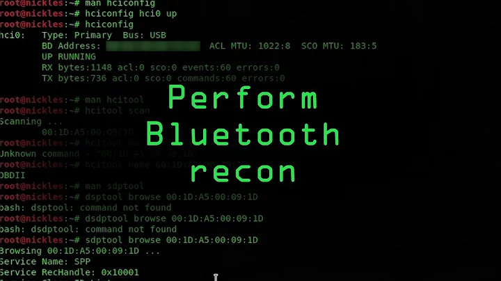 Snoop on Bluetooth Devices Using Kali Linux [Tutorial]