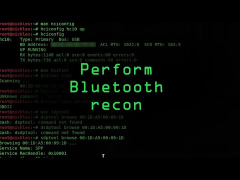 Snoop on Bluetooth Devices Using Kali Linux [Tutorial]