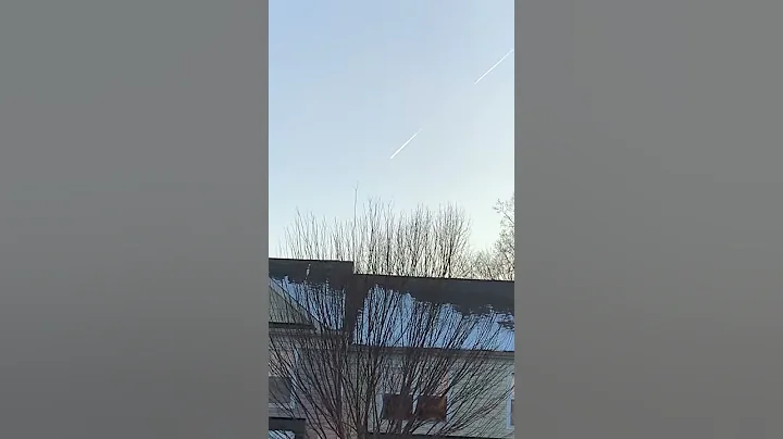 Meteor trail in Prince Frederick Maryland