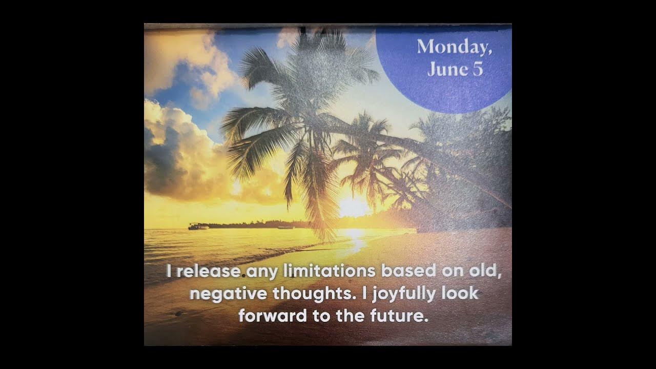 Today's Louise Hay calendar affirmation 6/5/23 YouTube