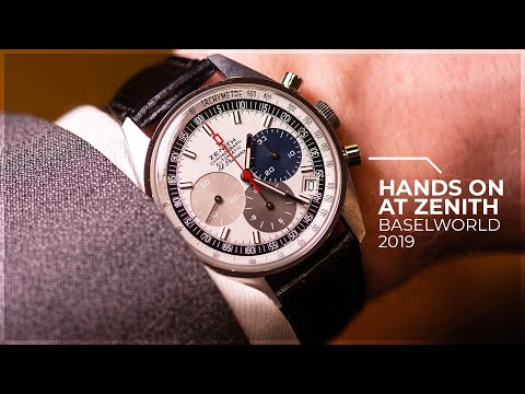 Hands on at Zenith Baselworld 2019: El Primero 50 Years, The Pilot Range, Defy + Double Tourbillon