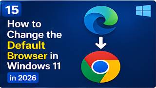 How to Change the Default Browser in Windows 11 2026
