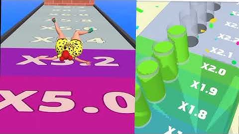 #1 💚💜 Twerk Race 3D Vs Juice Run All Levels New Update Android iOS Gameplay 4K #gaming #juicerun