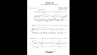 예수께로 가면(If I go to Jesus) (어린이주일을 위한, V.C.(첼로)와 piano, for kids.S.A.T.B) - W.H.Doane/Eun-ju Lee
