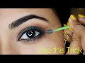 Smokey Eye with Kajal for Beginners | Use this trick for perfect classic smokey eye in just 5 min.