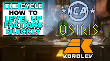THE CYCLE FRONTIER HOW TO LEVEL UP FACTIONS QUICKLY
