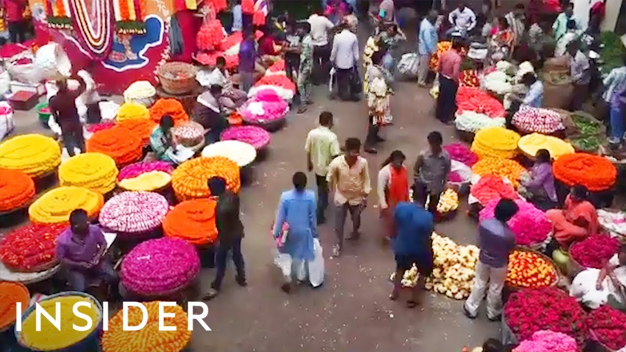 ⁣What Street Markets Look Like Around The World