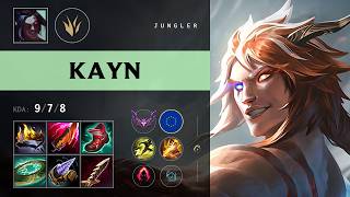 Kayn Jungle vs Qiyana (GMB Mario) - EUW Master Patch 26.14