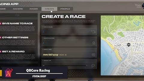 FiveM Racing Script | FiveM Race Tablet Script #fivem #script #qbcore #racing