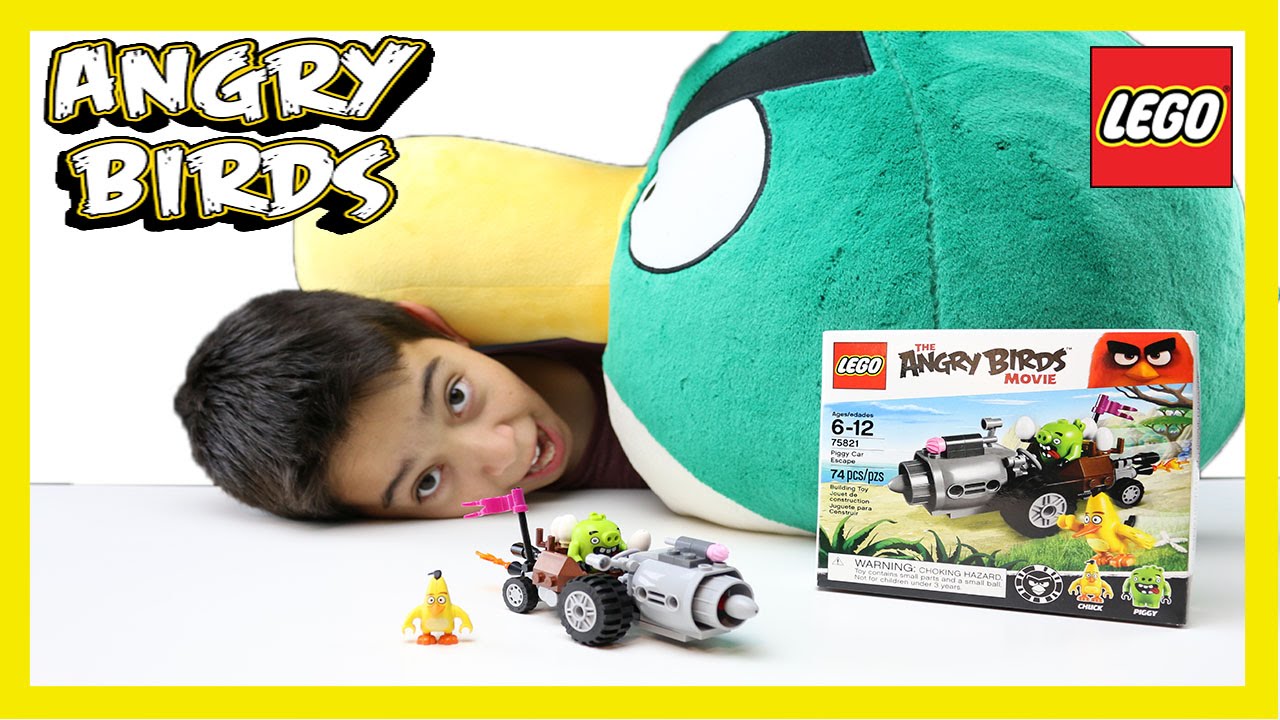 video phone beyonce mp3 Lego Angry Birds 75821 Piggy Car Escape - Lego Speed Build -Lego Angry Birds Movie