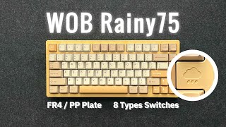 WOB Rainy75ㅣWith this one video, we will determine the keyboard switch!🔊 Switch Sound Comparison