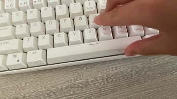 i flipped my spacebar on my thoccy keyboard