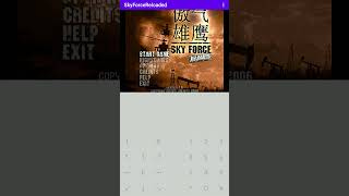 Sky Force Reloaded 2006 for Android (emulator method) screenshot 3