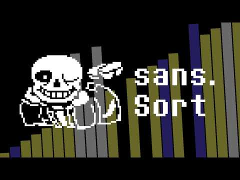 sans. but it's a sorting algorithm