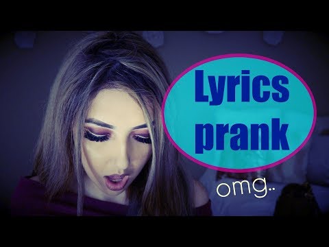 lyrics-prank