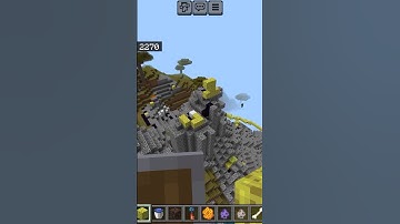 My Amazing Minecraft Creation Using Water And Lava Buckets ft. My friend