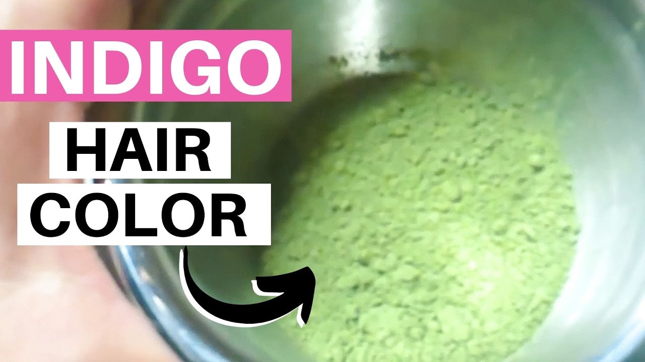 Mixing Organic Indigo For Hair Youtube