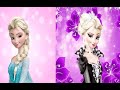 ELSA FROZEN IKUTAN MAKEUP  BARBIE GIRL CHALLENGE!