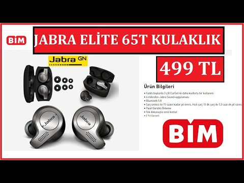 BİM - (499 TL) JABRA ELİTE 65T KULAKLIK - Kutu Açılışı & İnceleme !