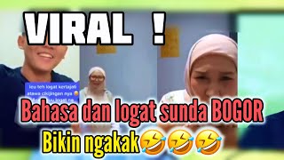 Viral ! BAHASA SUNDA DAN LOGATYA BOGOR BIKIN NGAKAK #lucu #ngakak #beritaterkini #beranda 