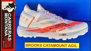 BROOKS CATAMOUNT AGIL: Zapatillas trail running competición. Ligeras, con gran agarre y sujeción.
