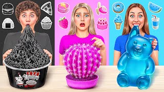 Food of The Same Colors Challenge | Funny Food Situations by Multi DO Challenge