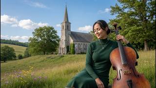 Anxiety Relief Hymns 😌 Heavenly Cello & Piano to Soothe Your Soul & Find Deep Peace • No Ads