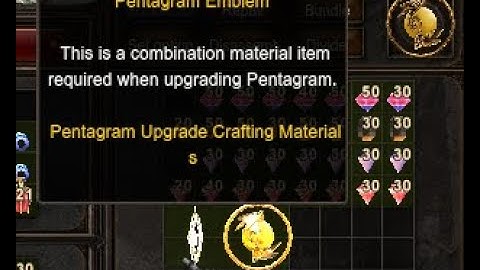 - Mu Online - New Pentagram Update - Pentagram Emblem - Add Pentagram Options - Season 16.2