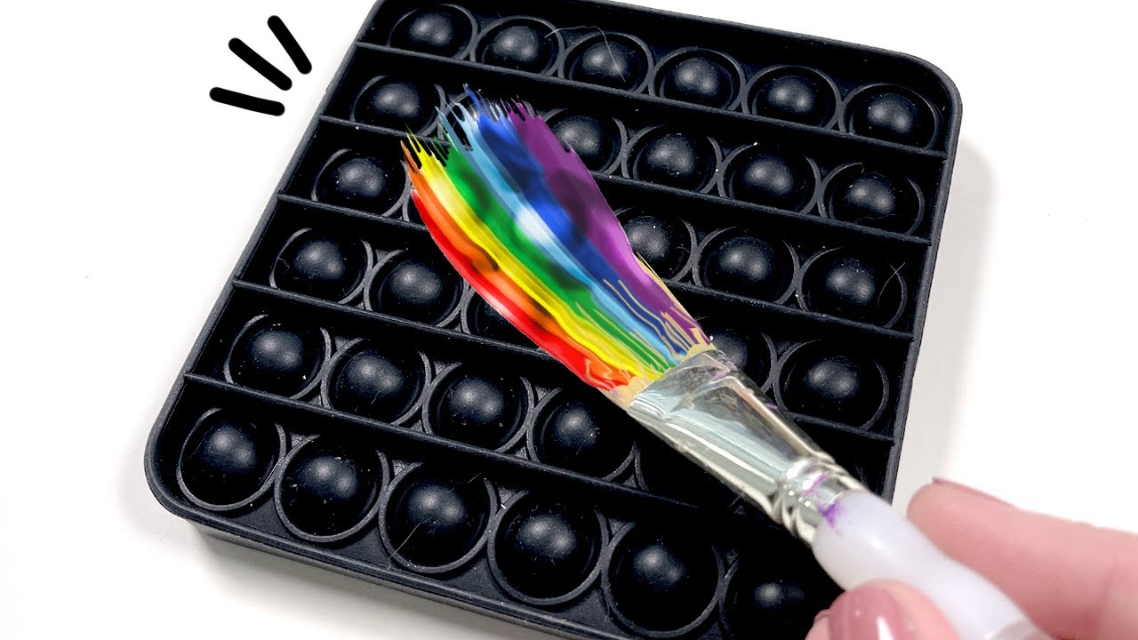 CUSTOMIZANDO FIDGET TOYS - SERÁ QUE DEU CERTO DESSA VEZ?