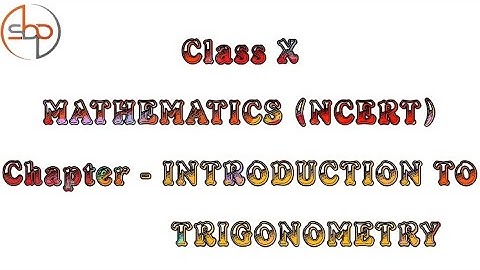 INTRODUCTION TO TRIGONOMETRY |  SSLC | EX - 11.2  ( Q# 3 )