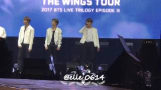 BTS WINGS TOUR IN MANILA - INTRODUCTION MENT DAY 1050617