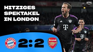 FC Arsenal 2:2 FC Bayern | Highlights - Champions League