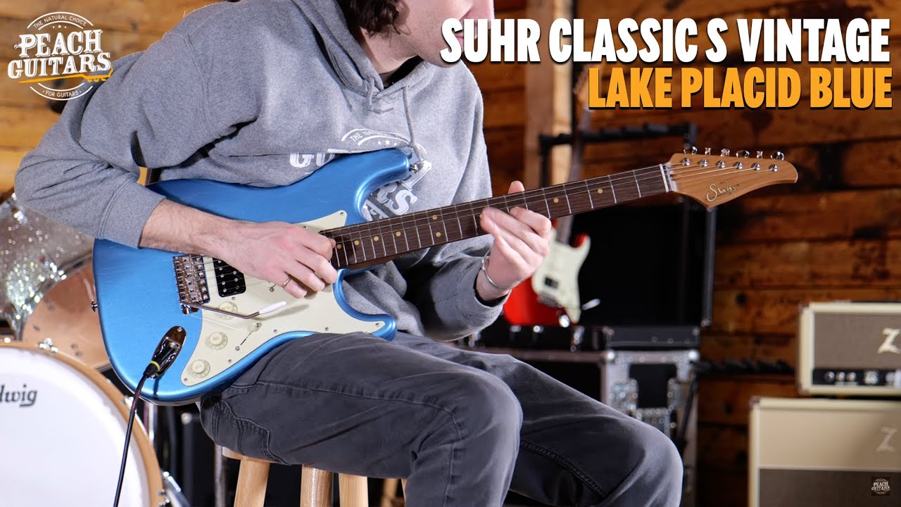 Suhr Classic S Vintage Limited Edition - Lake Placid Blue