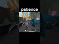 free fire patience rakhna jaruri hai 1 vs 4 full map peak side #freefireshorts
