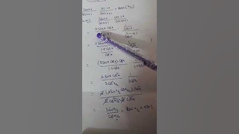 Inter Maths 1A Trigonometric Ratios upto transformations Exercise 6d 2nd Roman 3(ii) problem