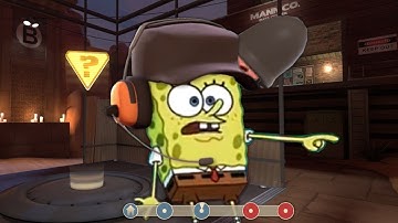 spongebob plays tf2