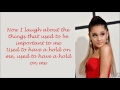 Ariana Grande ~ I don't care ~ Lyrics (+Audio)