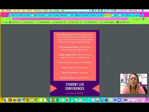 Student Led Conferences - Seniors - YouTube