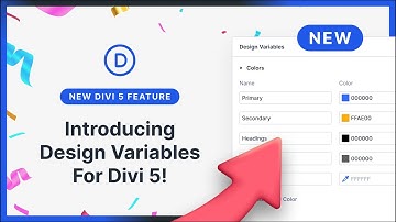 Introducing Design Variables For Divi 5!
