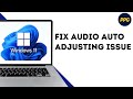 How to Stop Microphone Audio, Adjusting Volume in Windows 11 ?