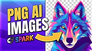 Generate AI Graphics with TRANSPARENT Background🤖 CF Spark Tutorial (Creative Fabrica)