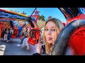 Her first superstar ride redhill park fun fair vlog bournemouths biggest fair  2023