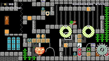[Super Mario Maker Puzzle] One Screen Puzzle #14 by Smash boss