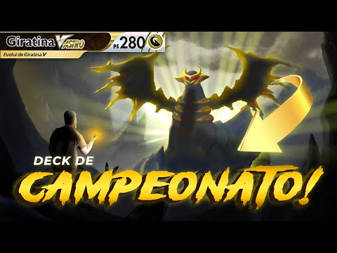 JOGANDO COM O DECK DE GIRATINA V-ASTRO PARA O REGIONAL DE CURITIBA