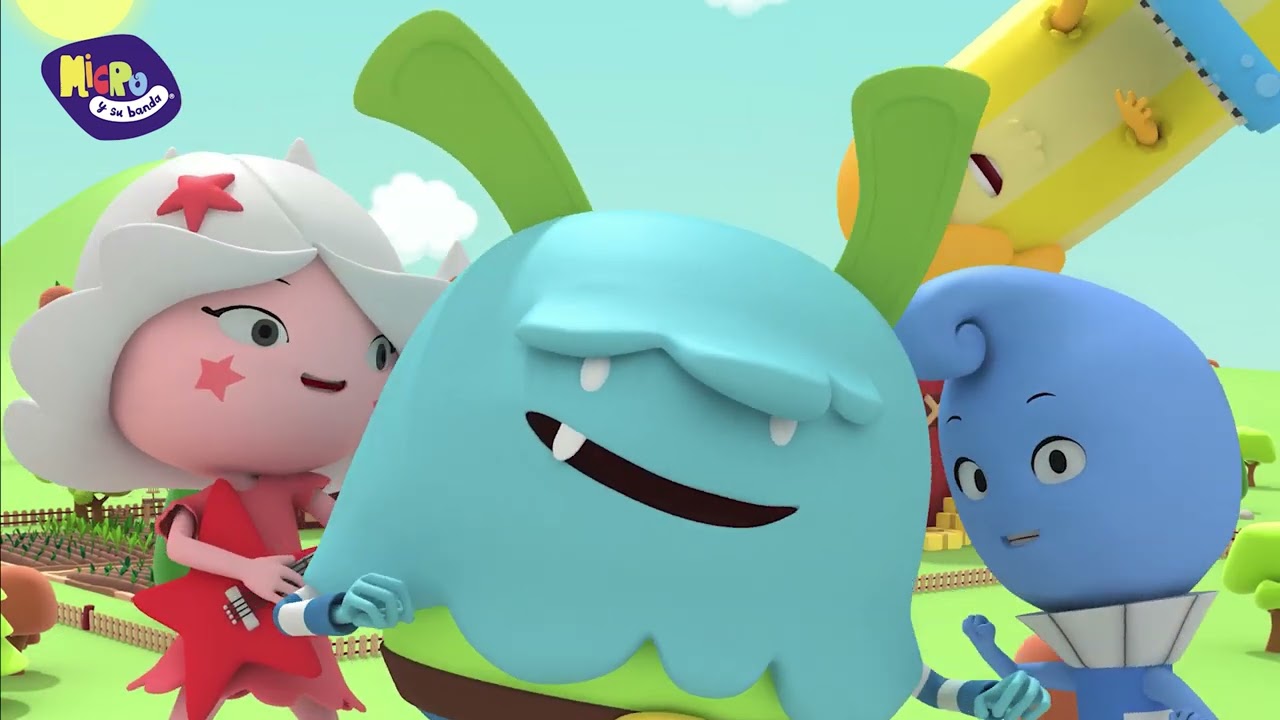 Micro y su banda - La Granja y la gallina Catalina (Canción y Cuentos infantiles)