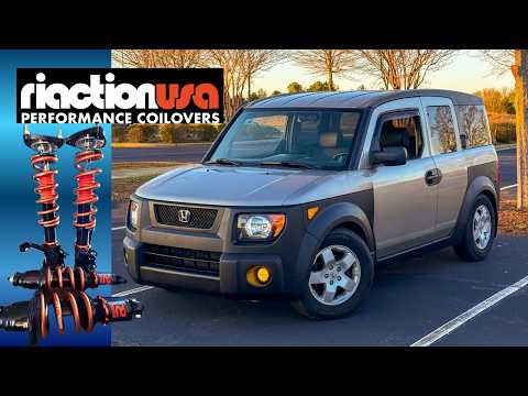 Element Suspension fix! RIACTION Coilovers with SWIFT Springs Install!