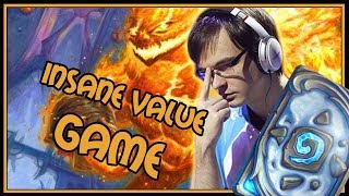 INSANE value battle - Hagatha VS Ragnaros | Rastakhan's Rumble | Hearthstone