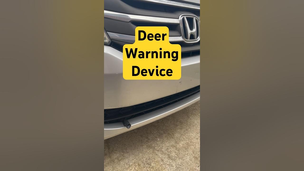 Avoid hitting a deer. Get a deer warning device for your car. #car